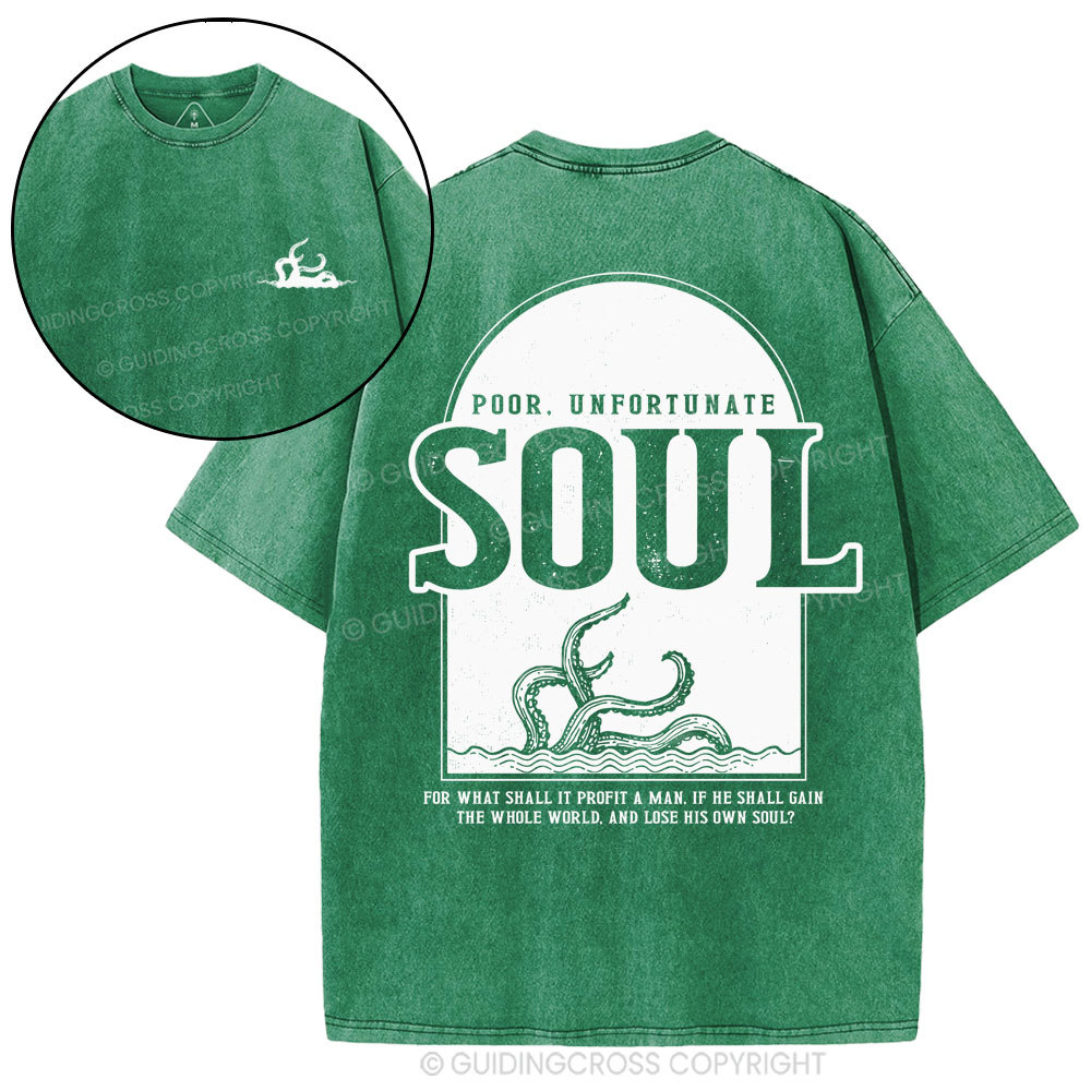 Unfortunate Soul Christian Washed T-Shirt