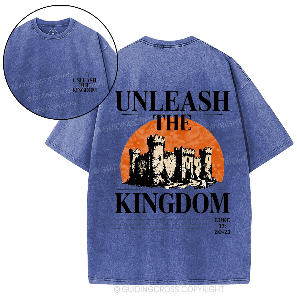 Unleah The Kingdom Christian Washed T-Shirt