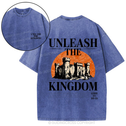 Unleah The Kingdom Christian Washed T-Shirt