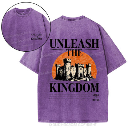 Unleah The Kingdom Christian Washed T-Shirt