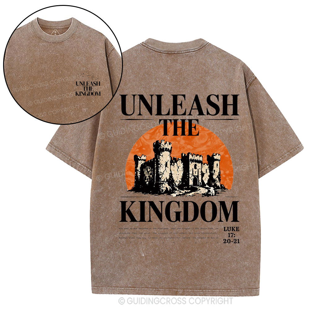 Unleah The Kingdom Christian Washed T-Shirt