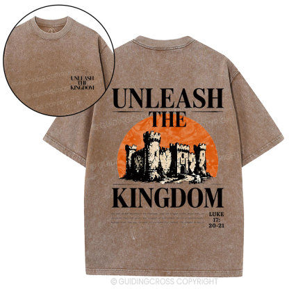 Unleah The Kingdom Christian Washed T-Shirt