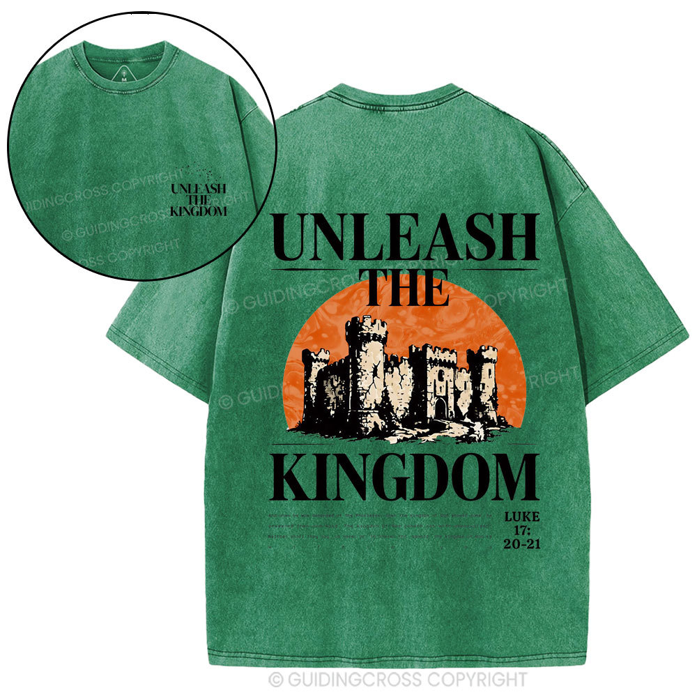 Unleah The Kingdom Christian Washed T-Shirt