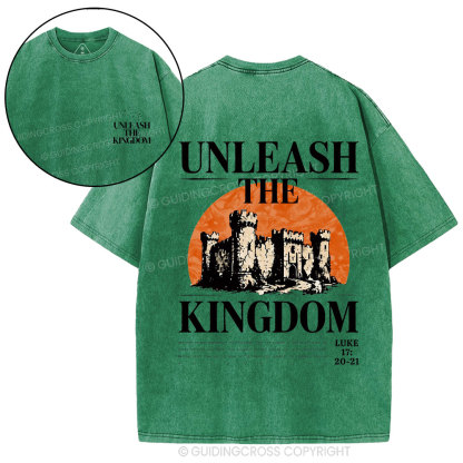 Unleah The Kingdom Christian Washed T-Shirt
