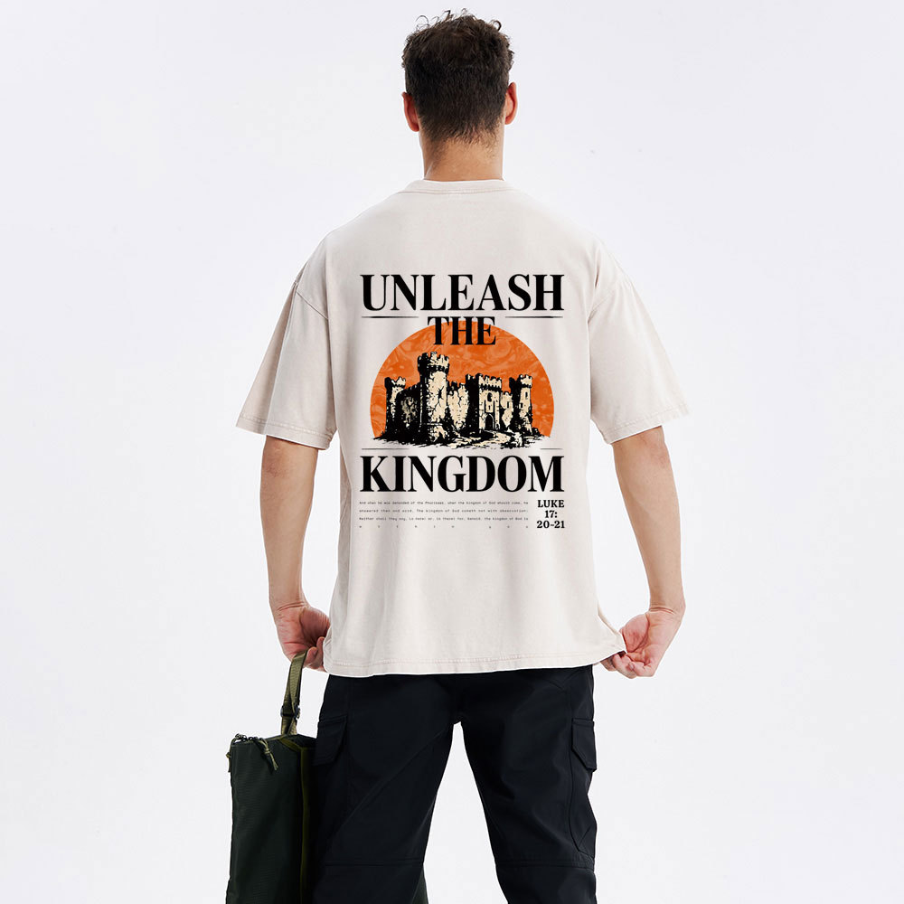 Unleah The Kingdom Christian Washed T-Shirt