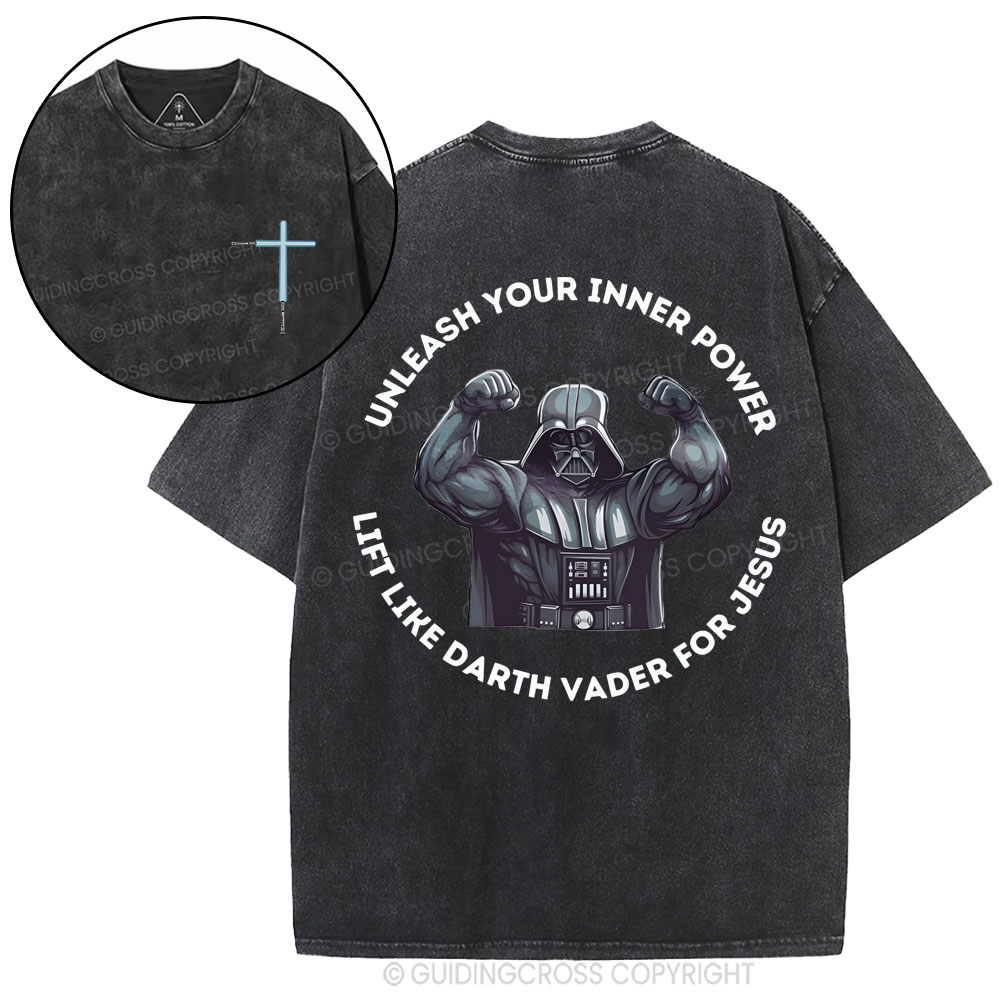Unleash Your Inner Power Christian Washed T-Shirt