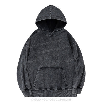 Unprinted Christian Washed Hoodie