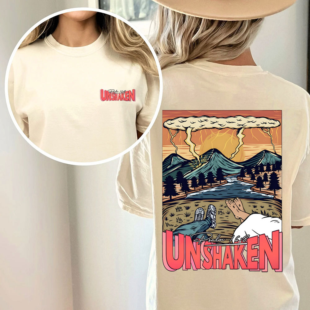 Unshaken Christian Washed T-Shirt