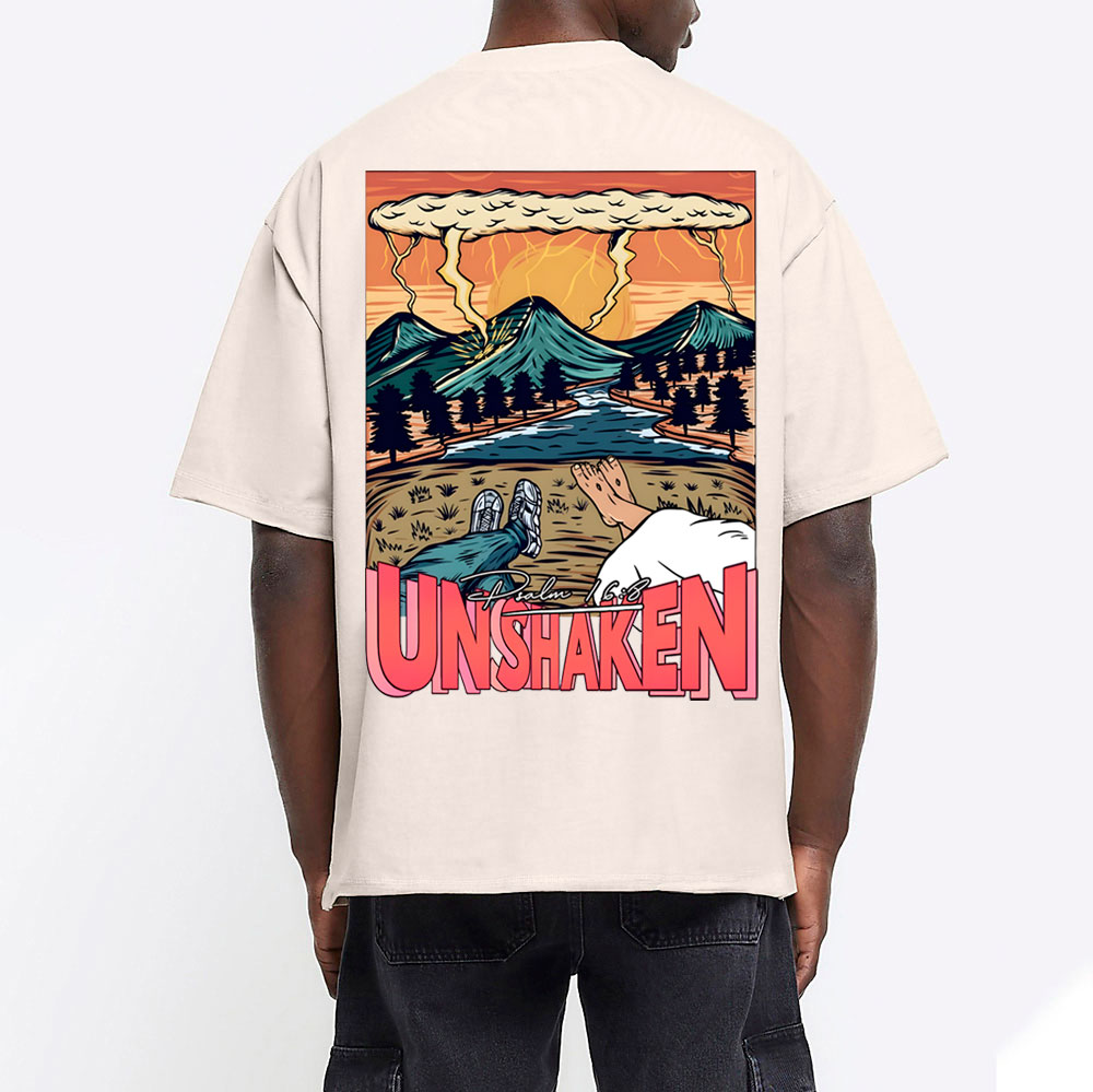 Unshaken Christian Washed T-Shirt