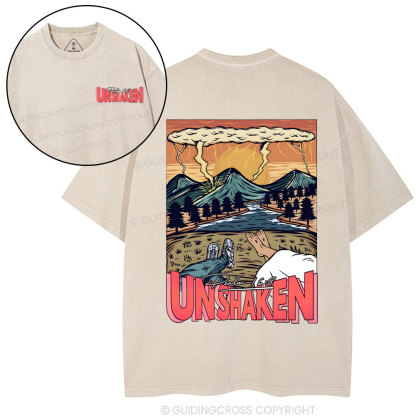 Unshaken Christian Washed T-Shirt