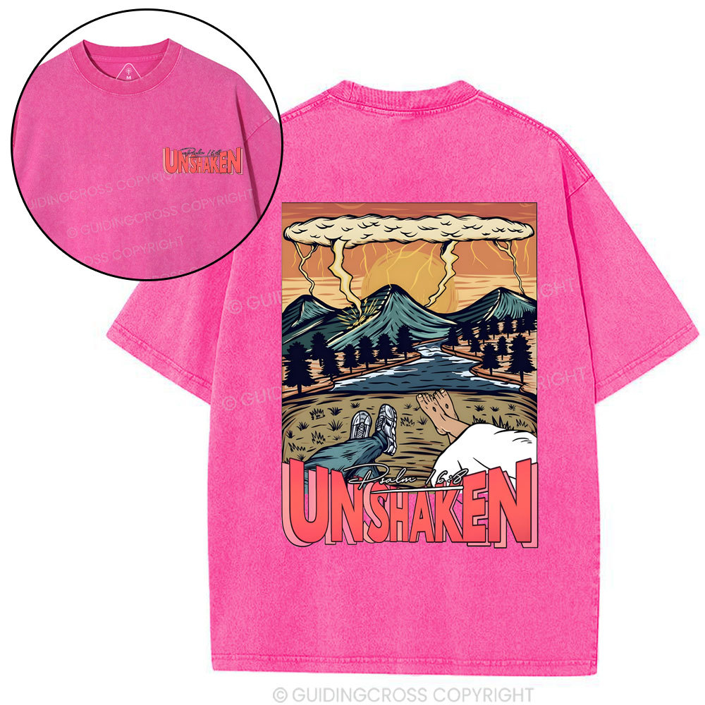 Unshaken Christian Washed T-Shirt