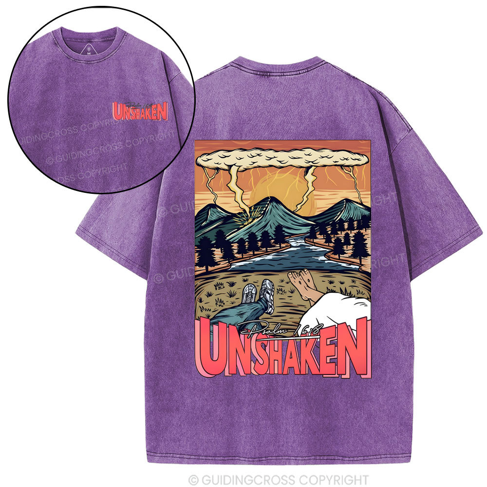 Unshaken Christian Washed T-Shirt