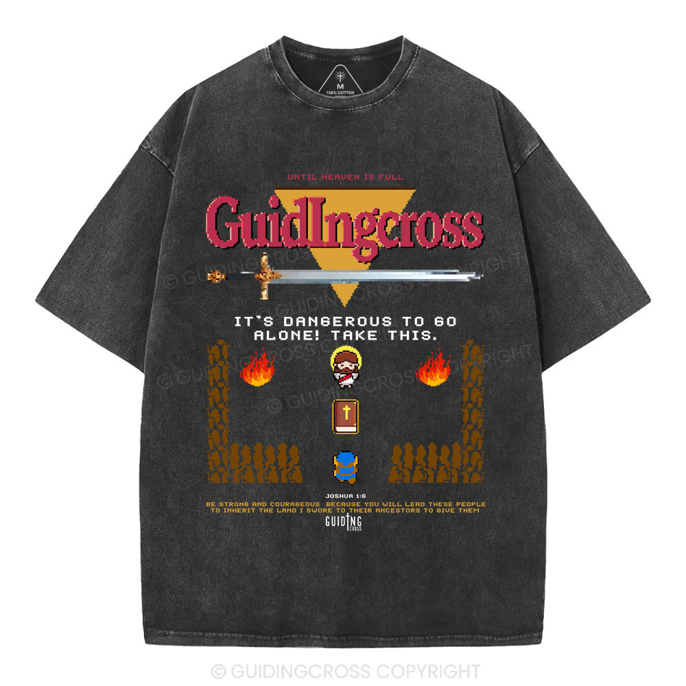 Until Heaven Is Full Christian Washed T-Shirt