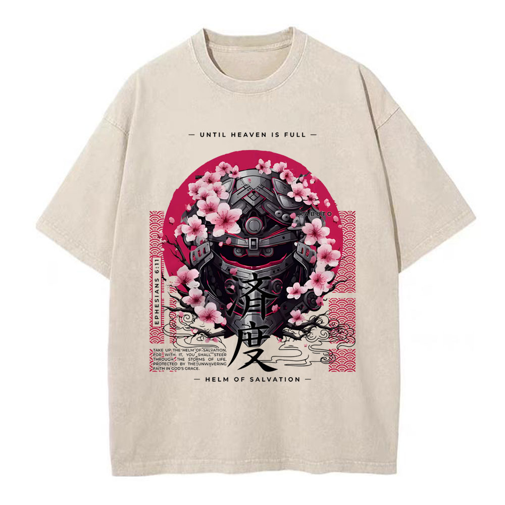 Until Heaven Is Full Christian Washed T-Shirt