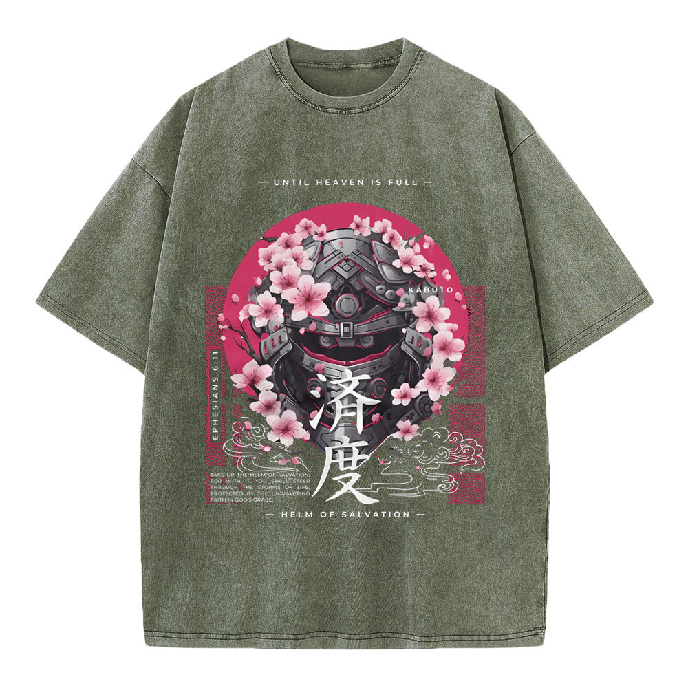 Until Heaven Is Full Christian Washed T-Shirt