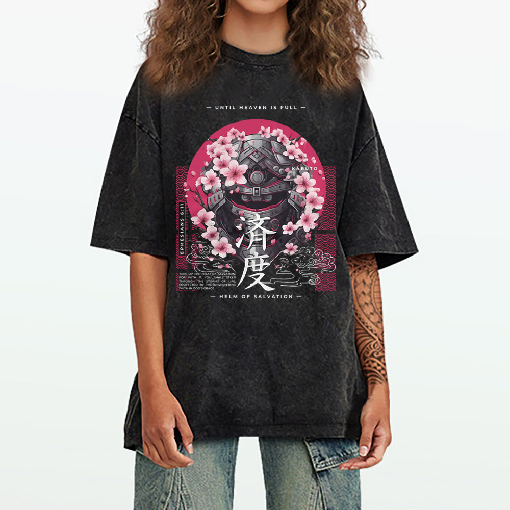 Until Heaven Is Full Christian Washed T-Shirt