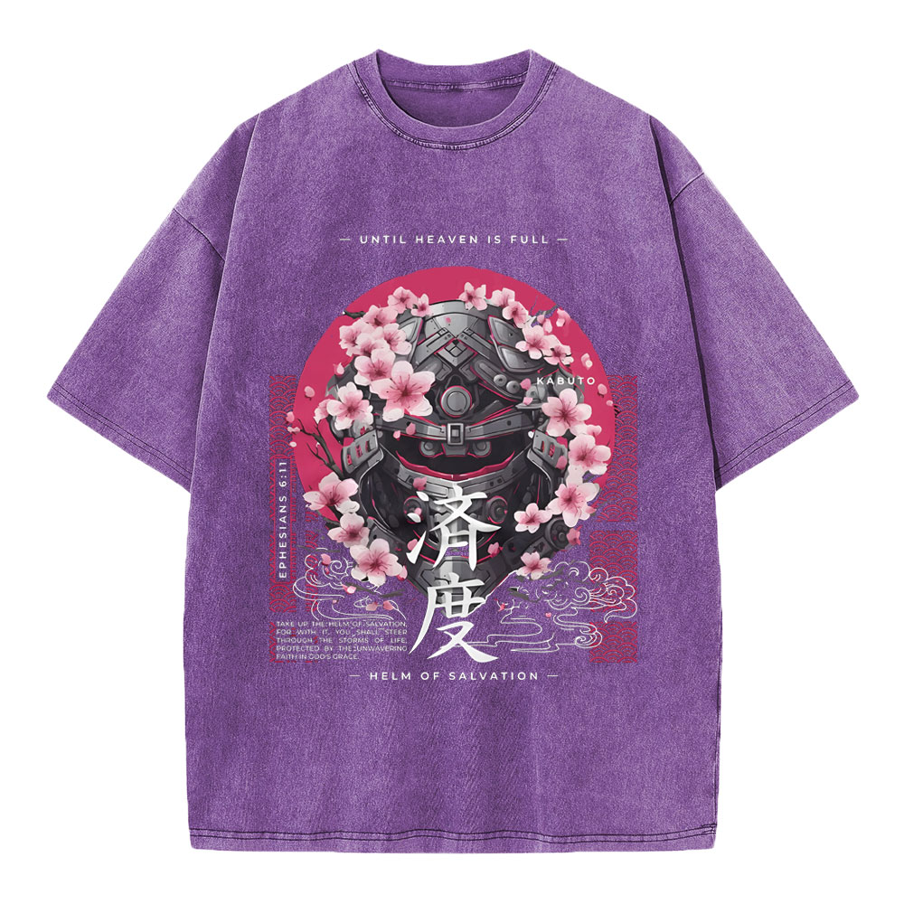 Until Heaven Is Full Christian Washed T-Shirt