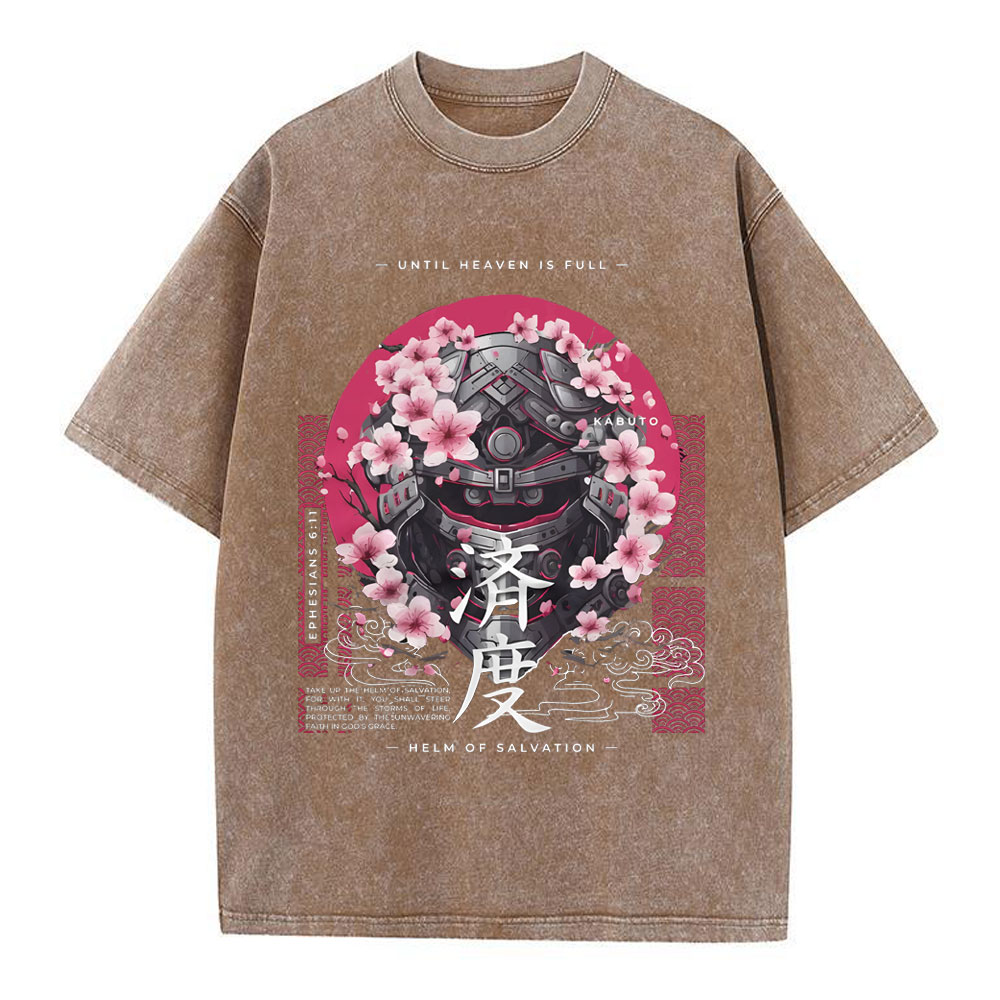 Until Heaven Is Full Christian Washed T-Shirt