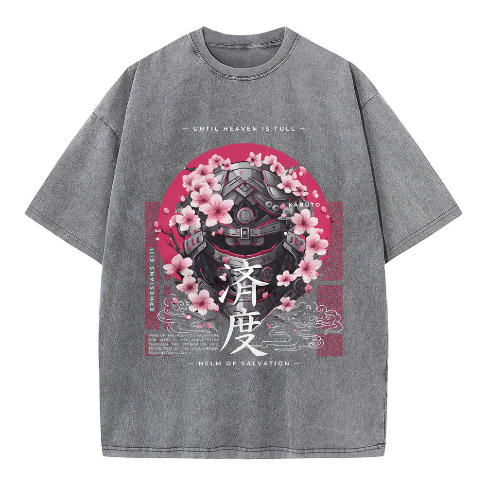 Until Heaven Is Full Christian Washed T-Shirt