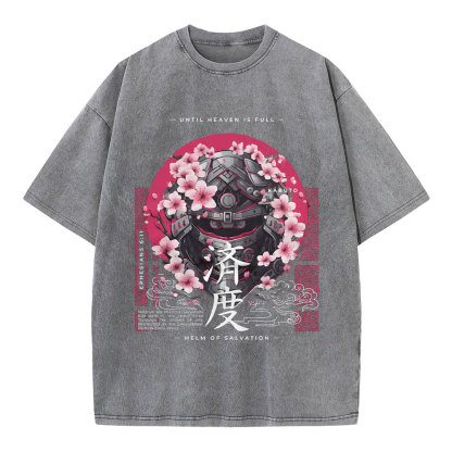 Until Heaven Is Full Christian Washed T-Shirt