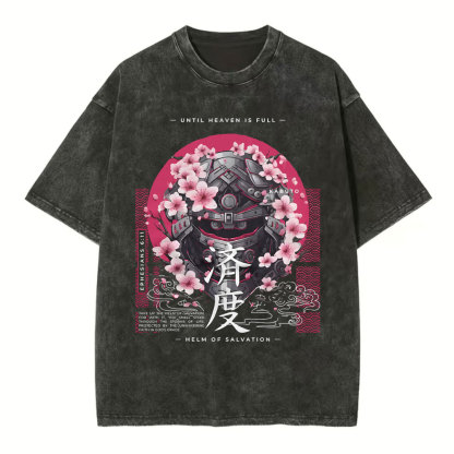 Until Heaven Is Full Christian Washed T-Shirt