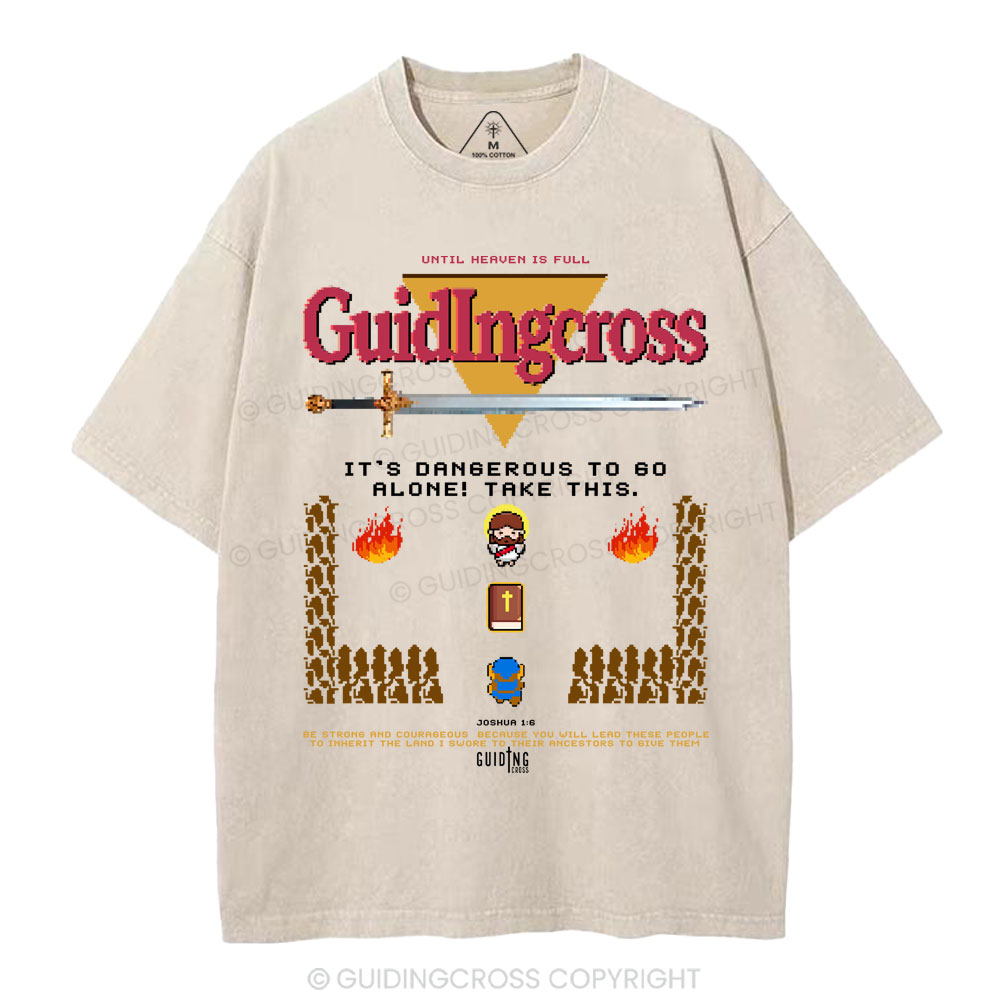 Until Heaven Is Full Christian Washed T-Shirt