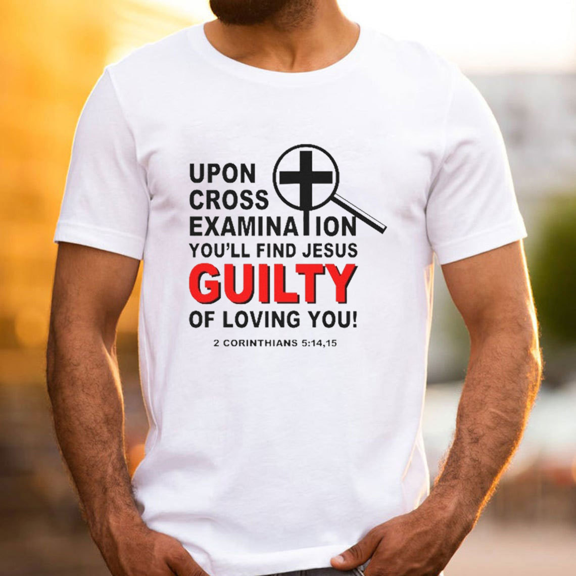 Upon Across Examination Christian T-Shirt