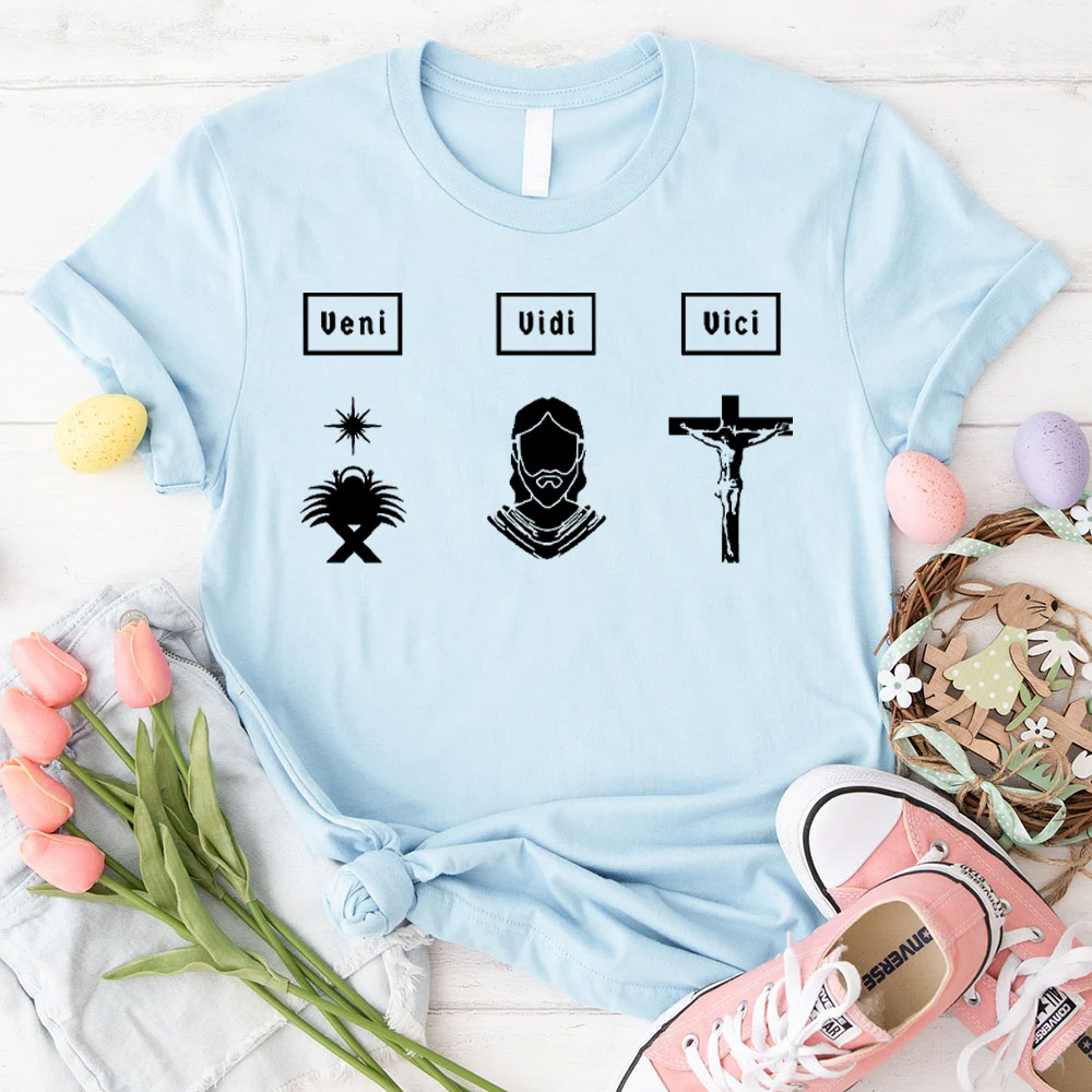 Veni Vidi Vici Christian T-Shirt