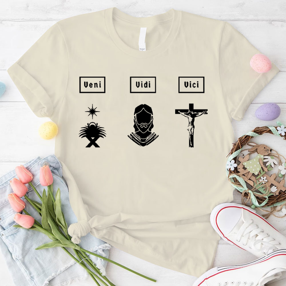 Veni Vidi Vici Christian T-Shirt
