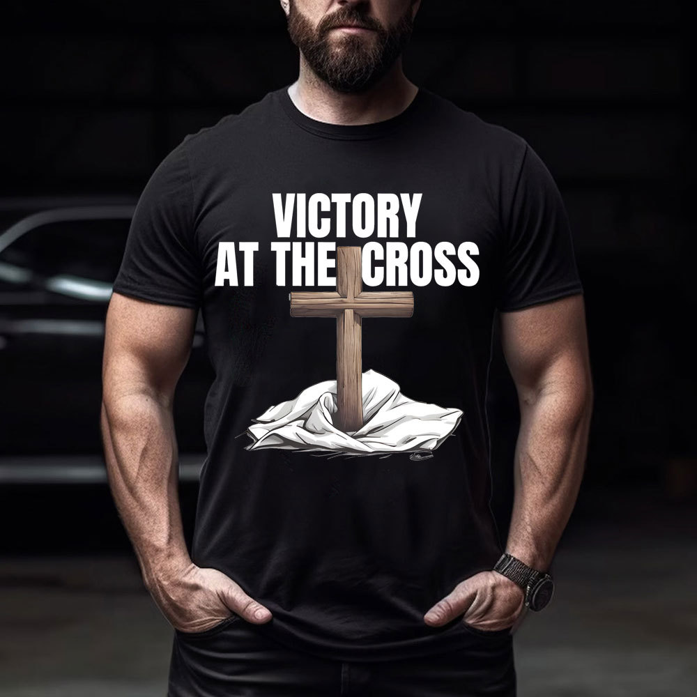 Victory At The Cross Chirstian T-Shirt