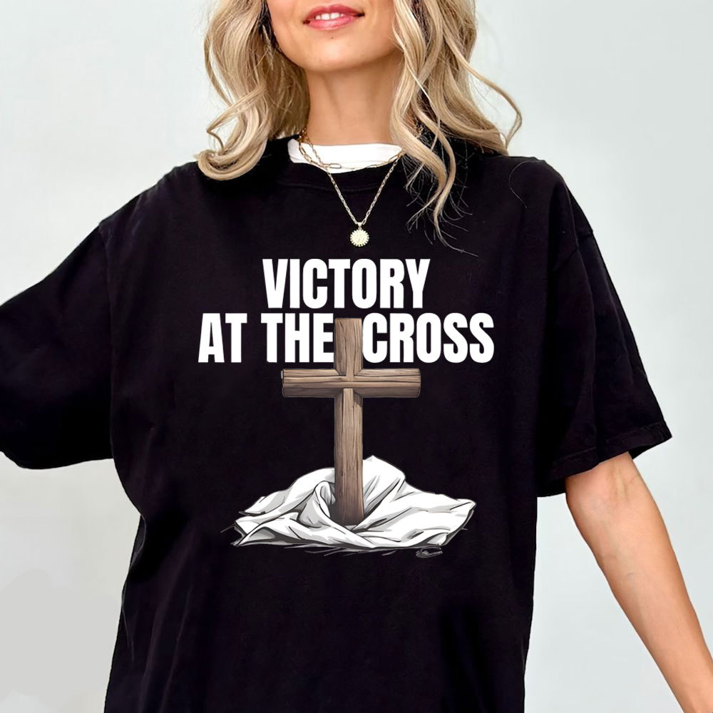Victory At The Cross Chirstian T-Shirt