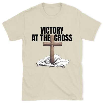 Victory At The Cross Chirstian T-Shirt
