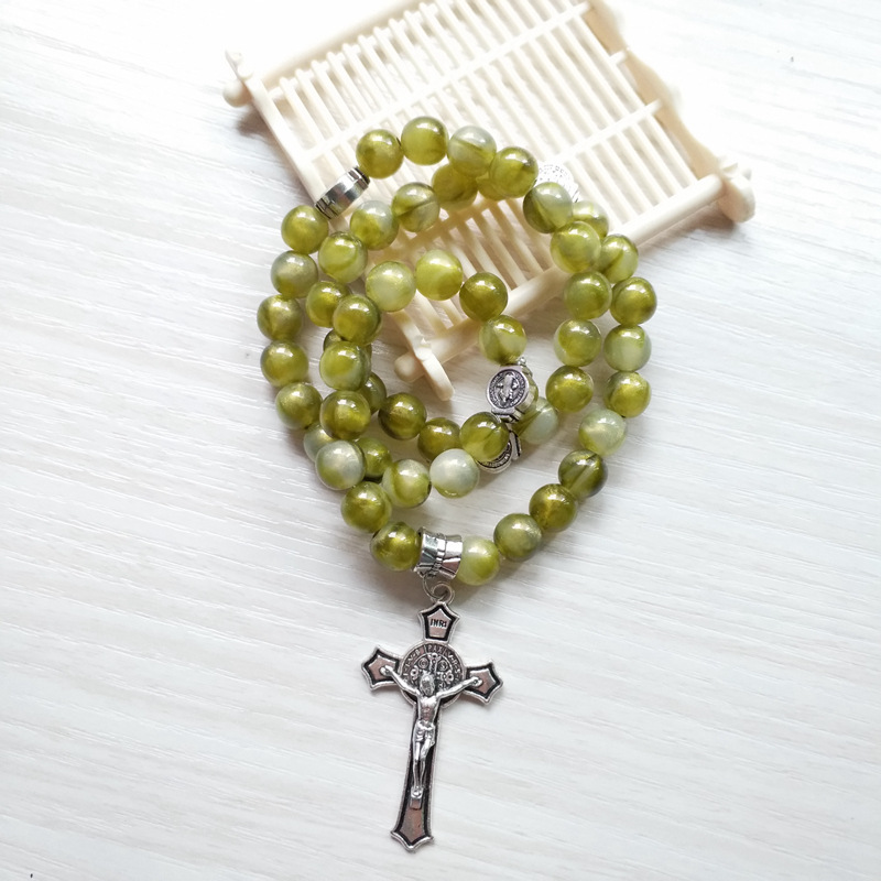 Vintage Christian Double-Wrap Cross Bracelet 