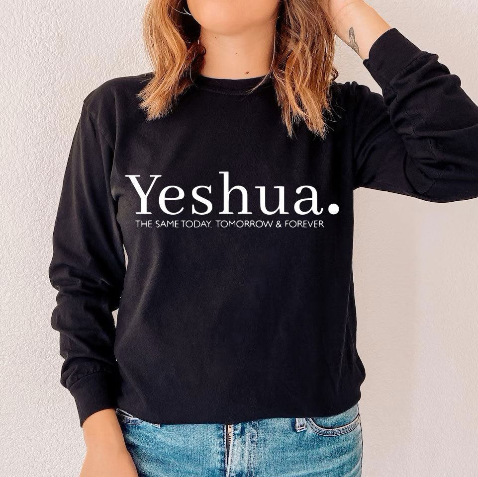 Vintage Yeshua Christian Long Sleeve T-Shirt