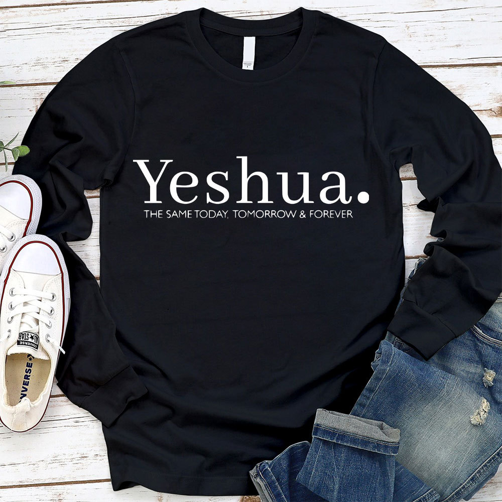 Vintage Yeshua Christian Long Sleeve T-Shirt