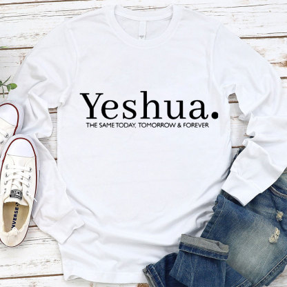 Vintage Yeshua Christian Long Sleeve T-Shirt