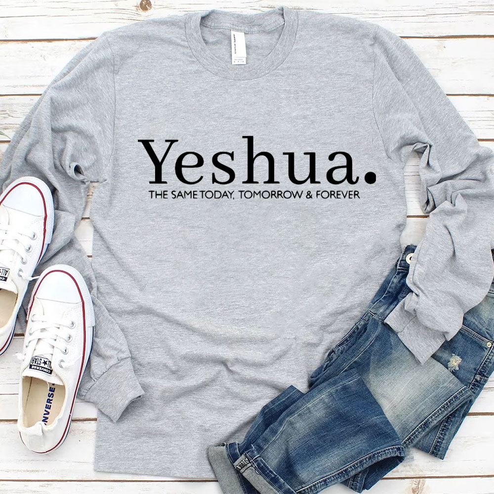 Vintage Yeshua Christian Long Sleeve T-Shirt