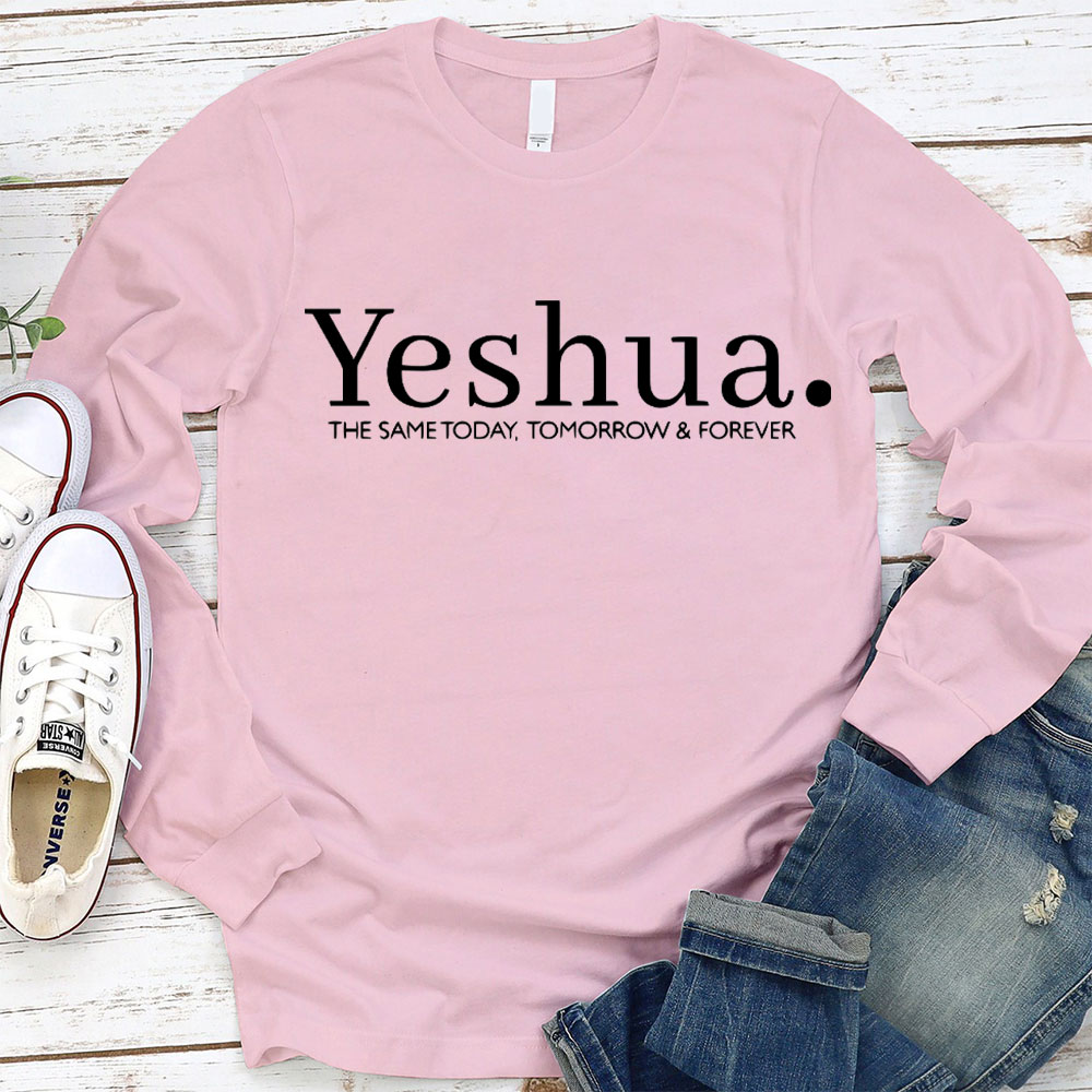 Vintage Yeshua Christian Long Sleeve T-Shirt