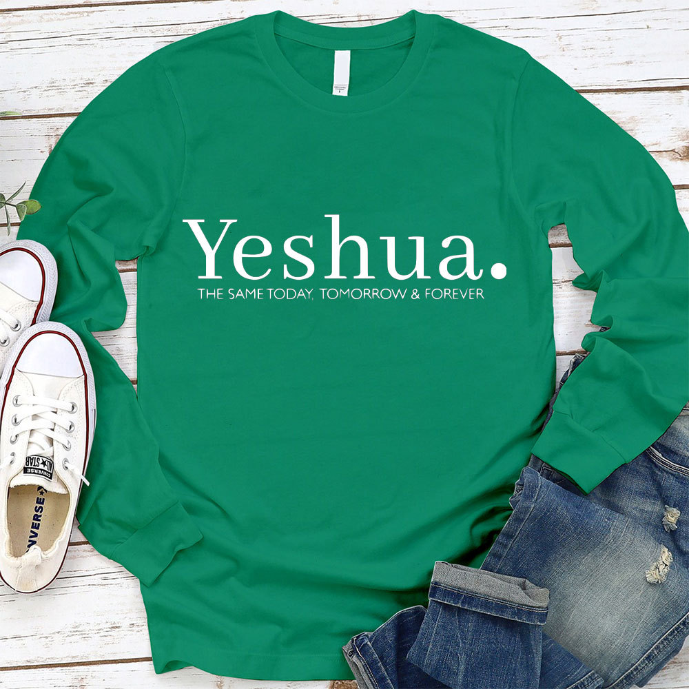 Vintage Yeshua Christian Long Sleeve T-Shirt