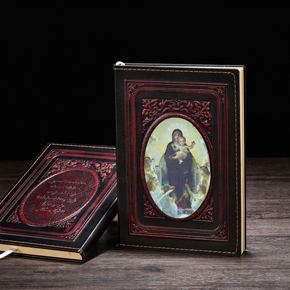 Virgin Mary Christian Notebook