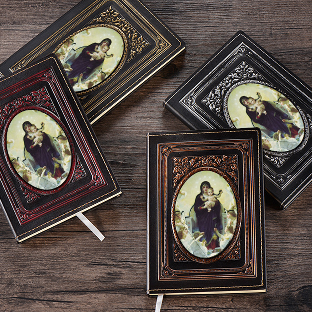 Virgin Mary Christian Notebook