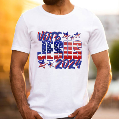 Vote Jesus 2024 Christian T-Shirt