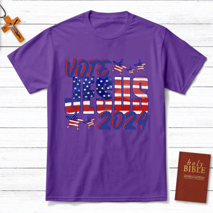 Vote Jesus 2024 Christian T-Shirt