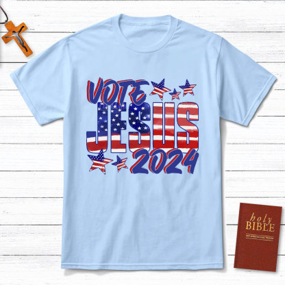 Vote Jesus 2024 Christian T-Shirt
