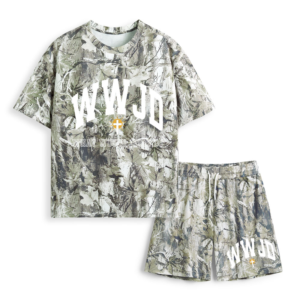 Sample --- Christian Camo T-Shirt & Shorts