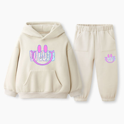 WWJD Christian Kid Fleece Hoodie Set