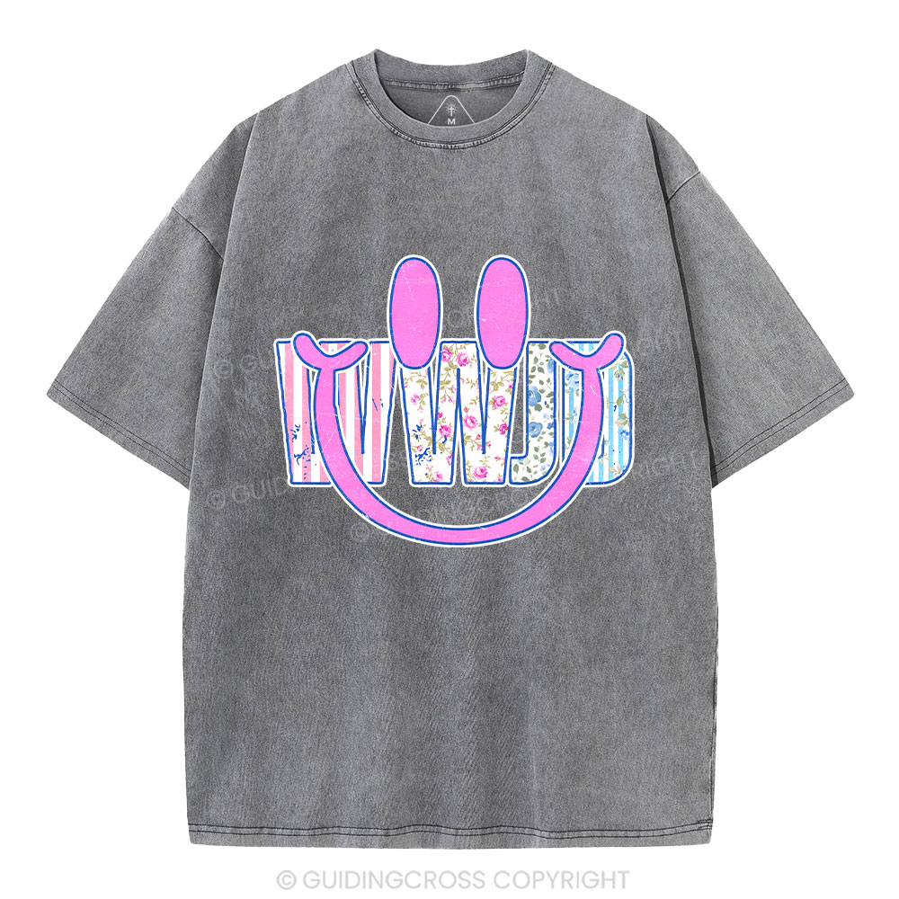 It Was Jesus All Along Christian Washed T-Shirt