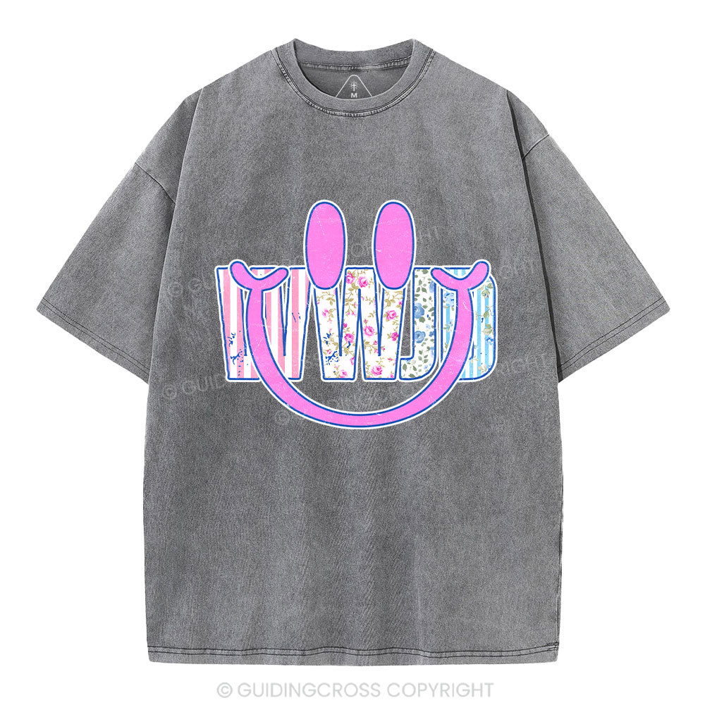 It Was Jesus All Along Christian Washed T-Shirt