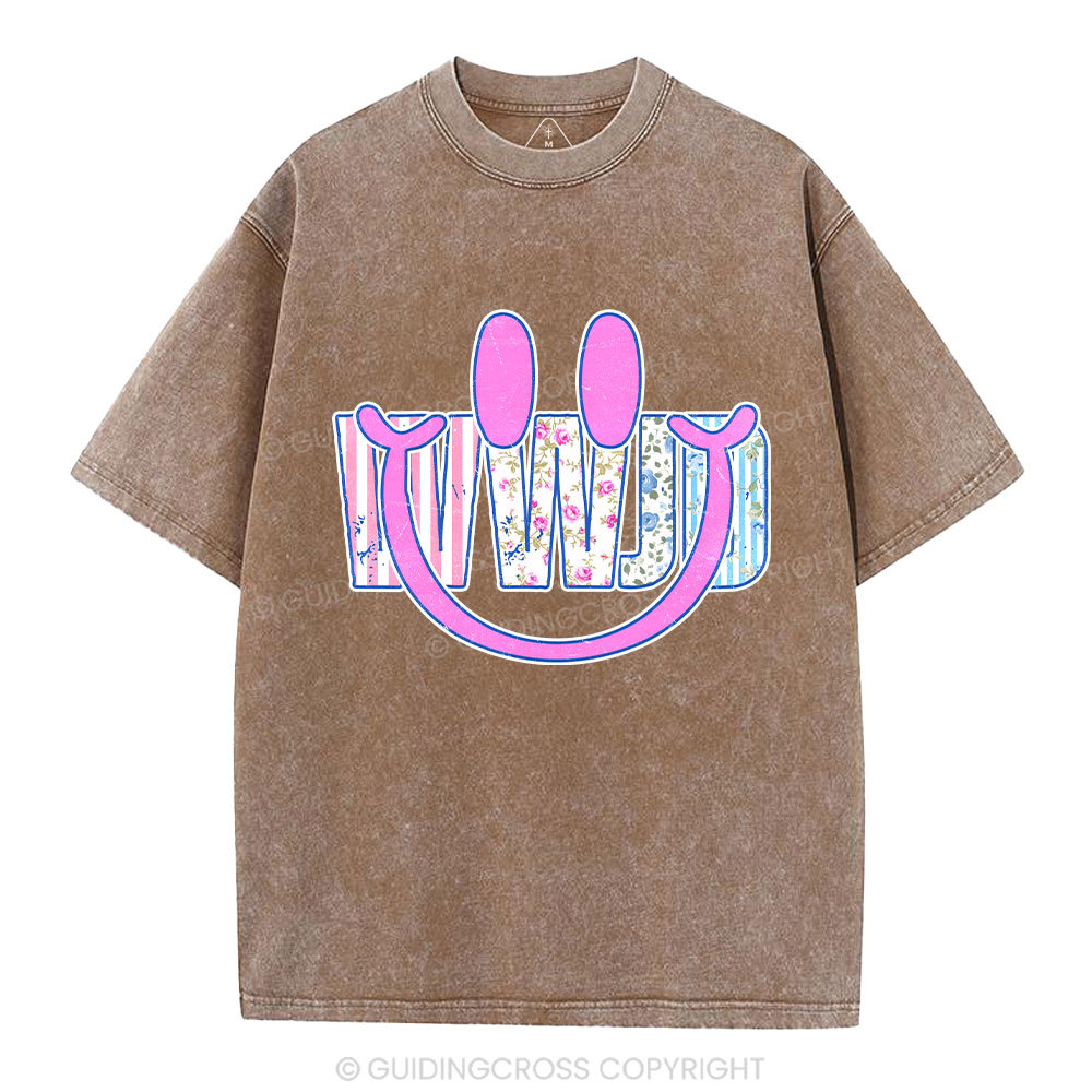 It Was Jesus All Along Christian Washed T-Shirt