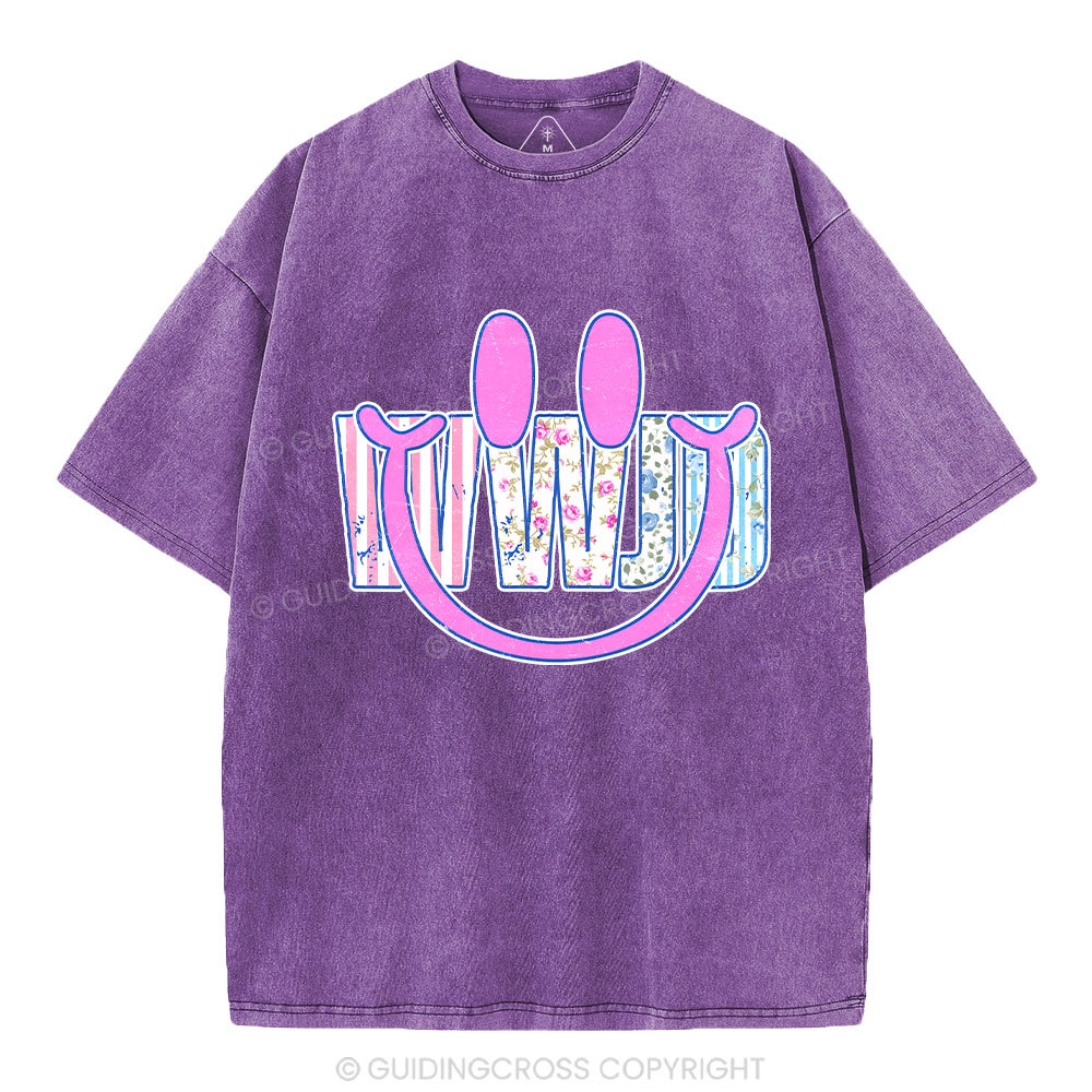 It Was Jesus All Along Christian Washed T-Shirt